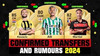 FIFA 25  NEW CONFIRMED TRANSFERS & RUMOURS  ft. Dele Alli Kovacic Martial... etc