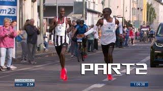 2018 Berlin Marathon - English Commentary Full Race Part 2  Eliud Kipchoge World Record