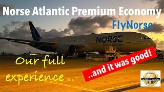 We flew Norse Atlantic PREMIUM ECONOMY to Barbados and loved it
