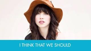 Carly Rae Jepsen Curiosity Lyric Video