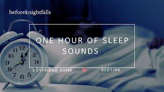 ASMR one hour of sleep sounds