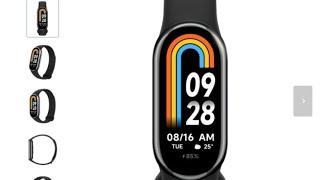 Mi band 8 по темам стал хуже Mi band 6