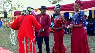 SENGE HELENA  ADVISES NEWLY WEDDED COUPLE