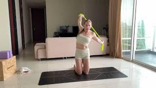Part 1 Warm up Conditioning for Wheel Pose Yoga Contortion