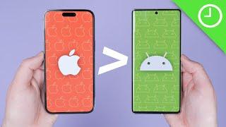 10 reasons iOS is BETTER than Android