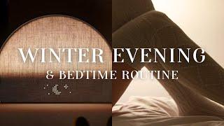 MY IDYLLIC & COMFORTING WINTER EVENING ROUTINE  how i prioritize sleep and rest during the holidays
