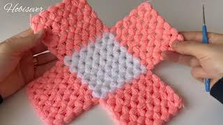 VERY BEAUTIFUL  Easy Crochet Puff Stitch Patterns  Crochet ideas easy