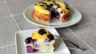 Easiest Blueberry Yogurt Cake  No Added Sugar No Oil No Flour  Gluten Free Recipe