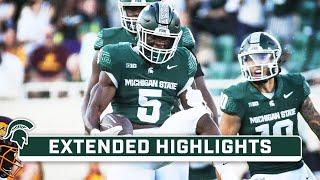 Central Michigan at Michigan State  Extended Highlights  Big Ten Football  Sept. 1 2023