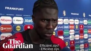 André is not even my name Amadou Onana forced to correct reporter