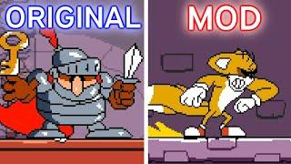 Playable Tails but UPDATED AGAIN D Pizza Tower mods Gameplay