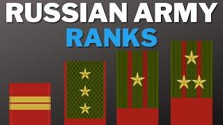 Russian Army Ranks Explained