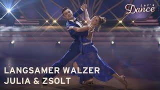 Der Langsame Walzer von Julia und Zsolt   Show 1  Lets Dance 2023