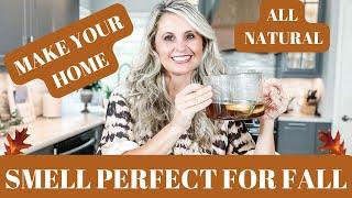 HOW TO MAKE YOUR HOME SMELL PERFECT FOR FALL  NON TOXIC SOLUTIONS  ALL NATURAL PRODUCTS