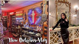 NEW ORLEANS VLOG  Beignets museums deep south dishes & lots of voodoo  NOLA travel guide