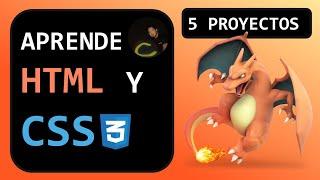 Aprende html y css con 5 proyectos incluidos