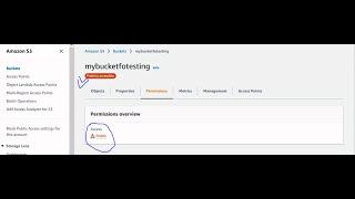 AWS  How to make S3 bucket publicly accessible  #aws #amazons3 #public #cloudinfrastructure