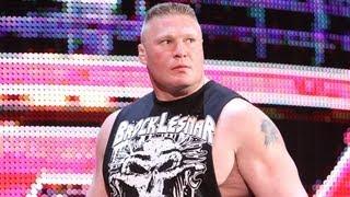 Brock Lesnar returns to WWE Raw April 2 2012