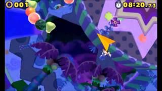 Sonic Lost World 3DS - Hard Mode - Master Zik Boss Battle S-Rank