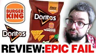 Doritos Burger King Flame-Grilled Whopper Review