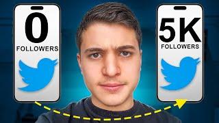 How to Grow From 0 to 5000 Followers on TwitterX Fast 2024