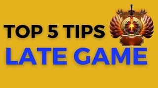 How to REALLY Play MID to LATE GAME - TOP 5 TIPS  DOTA 2