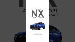 2022 NX 450h+ F Sport Plug-in Hybrid Specs  Lexus Stevens Creek