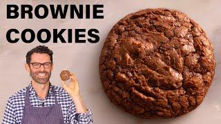 EASY Brownie Cookies Recipe