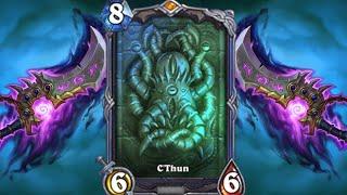 Kingsbane CThun Rogue – Over 150 Damage in 1 Turn – Hearthstone Wild