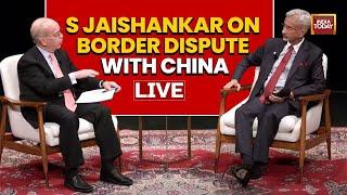 LIVE When I Said 75% Issues Sorted I Meant... S Jaishankar On China Border Row  India Today LIVE