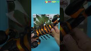 Bò Cạp Dung Nham Nhện Tarantula Khổng Lồ Và Gián Điều Khiển Từ Xa  Mở Hộp TV #shorts