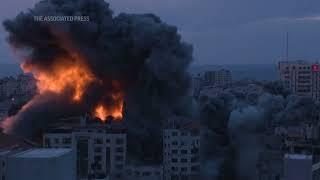 Israeli airstrikes hit Gaza in response to Hamas attack