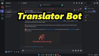 How To Add iTranslator Bot To Discord Server