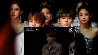 BLACKPINK REACTION TO JUNGKOOK AND BTS REACTION TO BLACKPINKMMA 2018