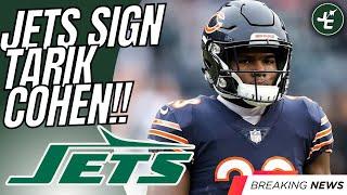 BREAKING New York Jets SIGN Tarik Cohen  Former Running Back & Kick Return Specialist