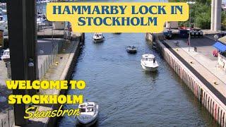 Skansbron and Hammarby lock in Stockholm make you wait long time in the summer