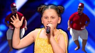 Kid sings Skibidi Bop Yes Yes Yes on Americas got talent