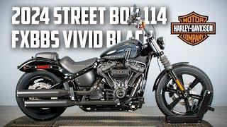 NEW 2024 Harley-Davidson® Softail Street Bob® 114 - Vivid Black