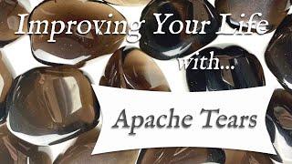 APACHE TEARS  TOP 4 Crystal Wisdom Benefits of Apache Tear Crystal  Stone of Recovery