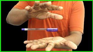 पेन को हवा में उड़ाने वाला जादू सीखें - Pen Levitation Magic Trick Revealed  Ft. Hindi Magic Tricks