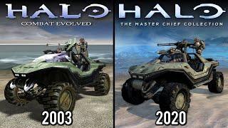 Halo Master Chief Collection vs Original PC  Direct Comparison