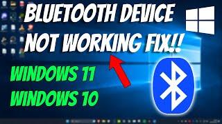 How To Fix Bluetooth Device Not Working On Windows 10