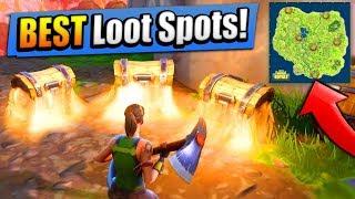 BEST FORNITE LOOT SPOTS  A and G Gaming
