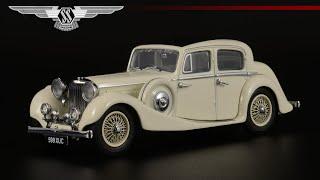 Довоенный британец SS Jaguar 2.5 Saloon 1937  Oxford Diecast  Масштабные модели автомобилей 143