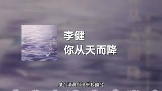 李健 - 你从天而降 动态歌词