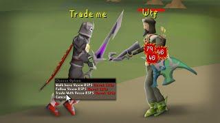 DISTRACTING RICH PKERS SO I CAN 1-HIT THEM BANK PKED + 35B GIVEAWAY - RuneWild RSPS