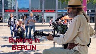 Busking in BERLIN - Suzie Q Strikes Again