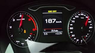 LAUNCH CONTROL-TOP SPEED 2020 AUDI A3 3.5 TDI 110 KW 150 HP