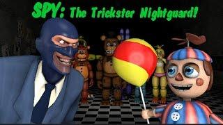 SFM FNAF2 - SPY The Trickster Nightguard