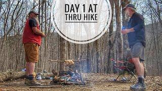 Day 1 Appalachian Trail Thru Hike 2023